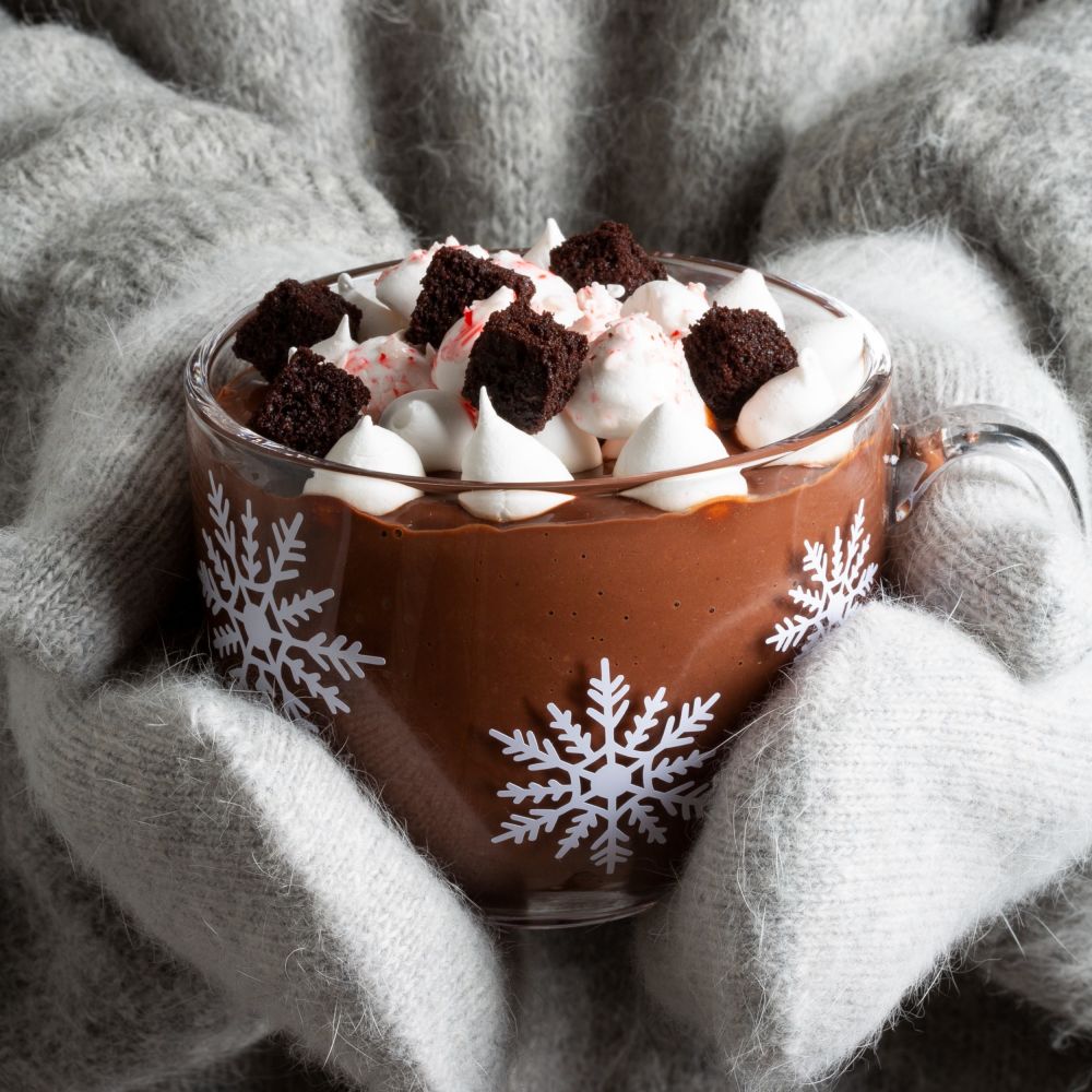 Peppermint Brownie Hot Cocoa